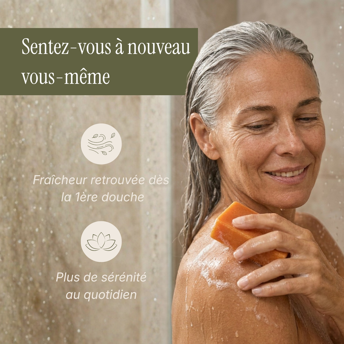 Savon anti-odeur au kaki japonais