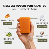 Savon anti-odeur au kaki japonais